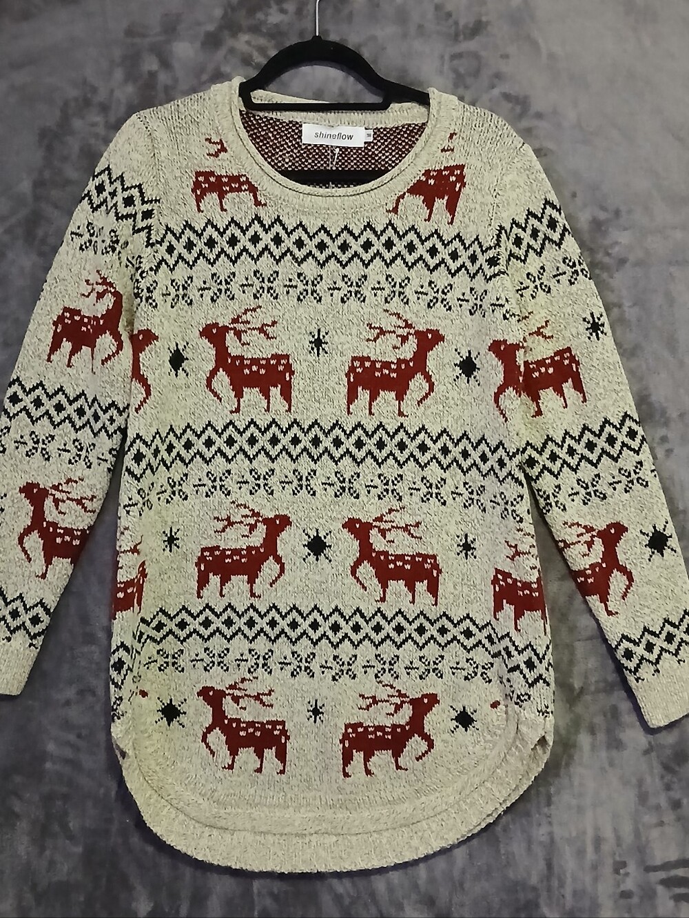 Shineflow Reindeer Sweater